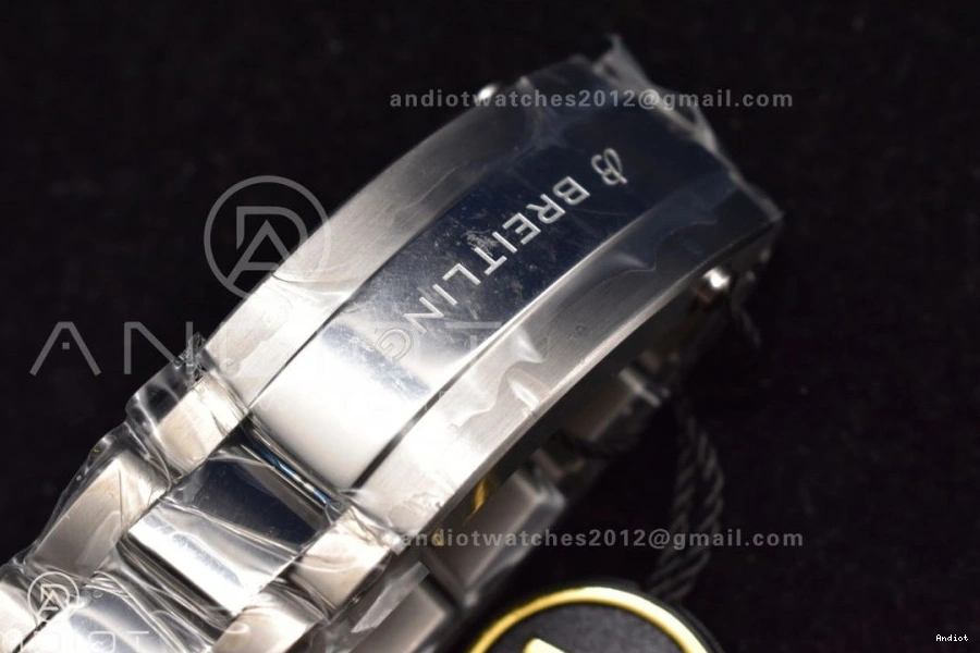 A 44 on TF Best White Black Automatic SunProtective Bracelet SS SuperOcean 475 Dial 1:1 Edition 0710